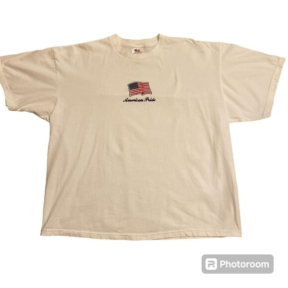 “American Pride” embroidered tee - Picture 1 of 8